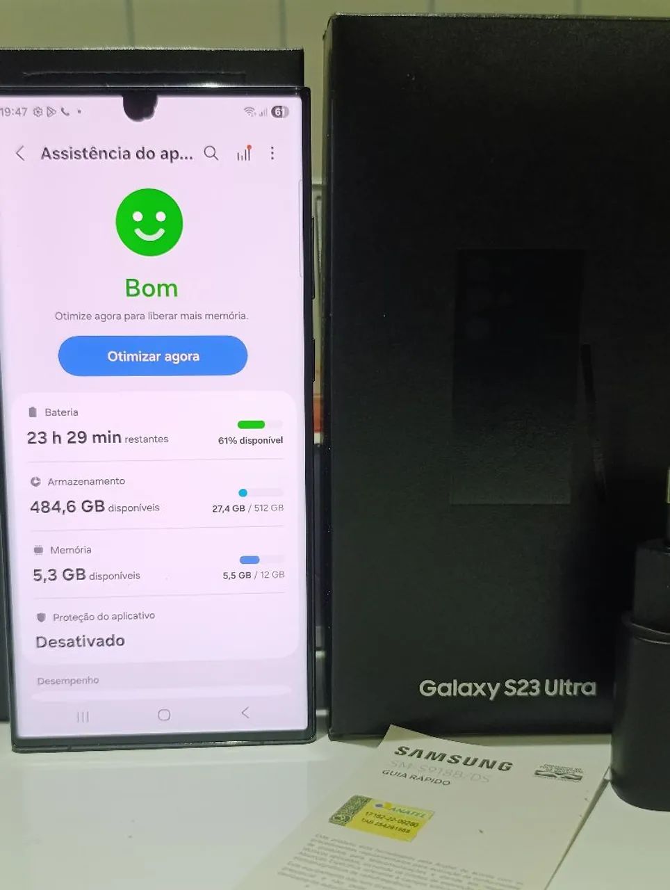 Samsung s23 ultra 512 GB * Caixa e Nota fiscal* - Foto 5