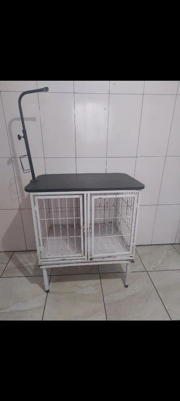 Mesa com canil 2 lugares 