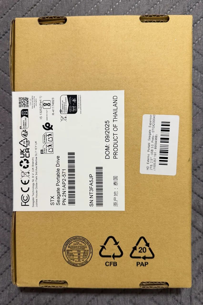 Hd externo 2Tb seagate - Foto 2