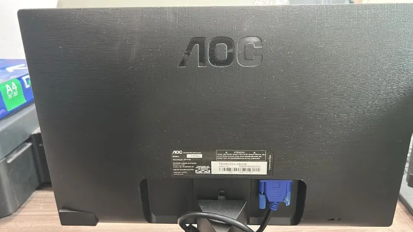 MONITOR AOC E1670S 15.6" PRETO - Foto 2