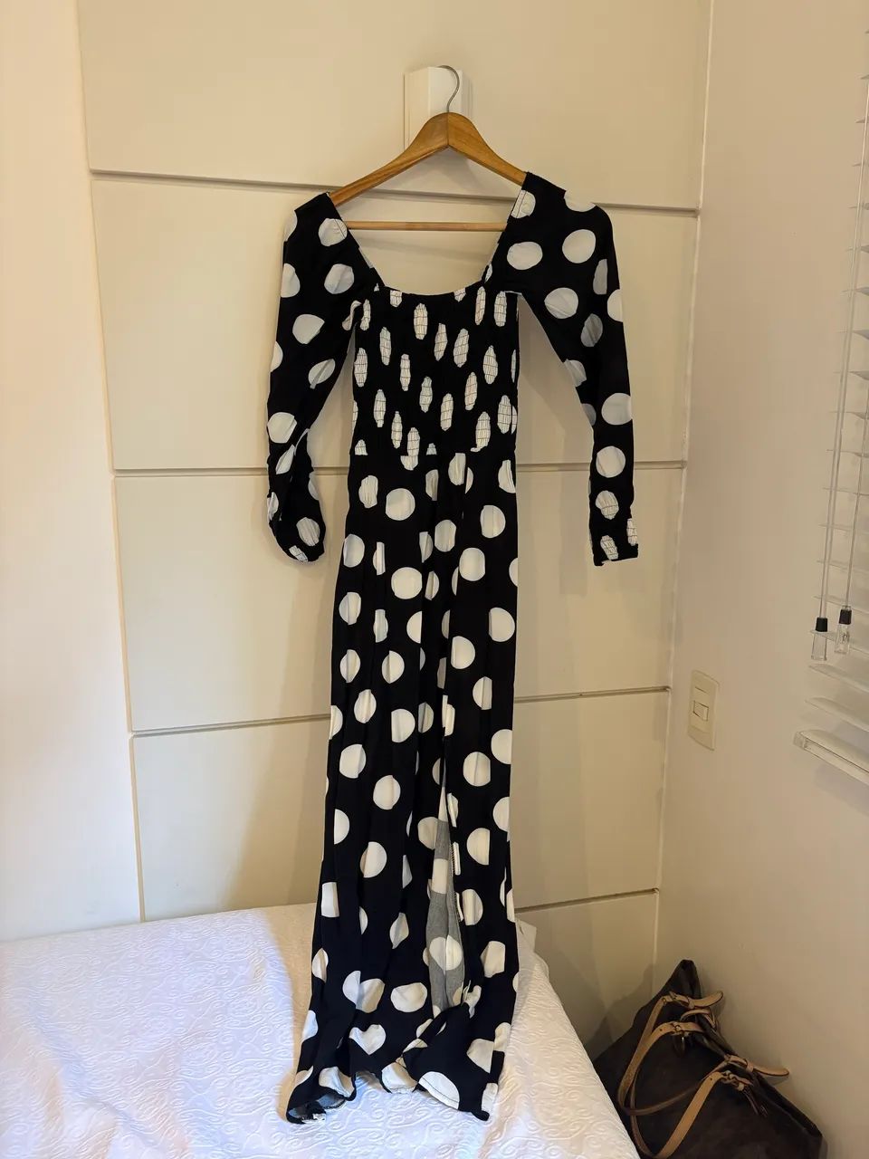 Vestido poá