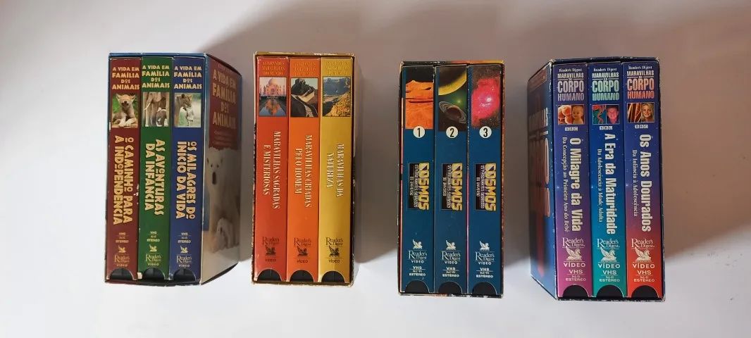 4 Un Box Em Vhs Reader's Digest Doumentáios Originais (Usado) - Foto 2