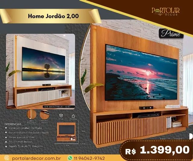 Home Jordão 2,00, a pronta entrega 