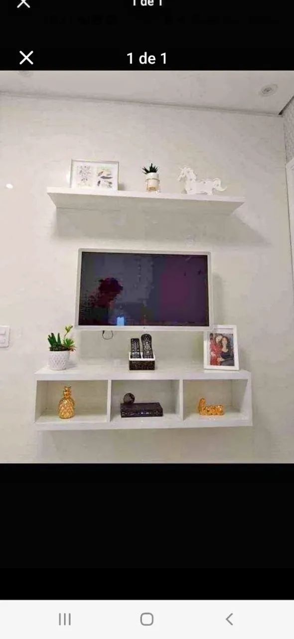 Nincho com prateleira para tv