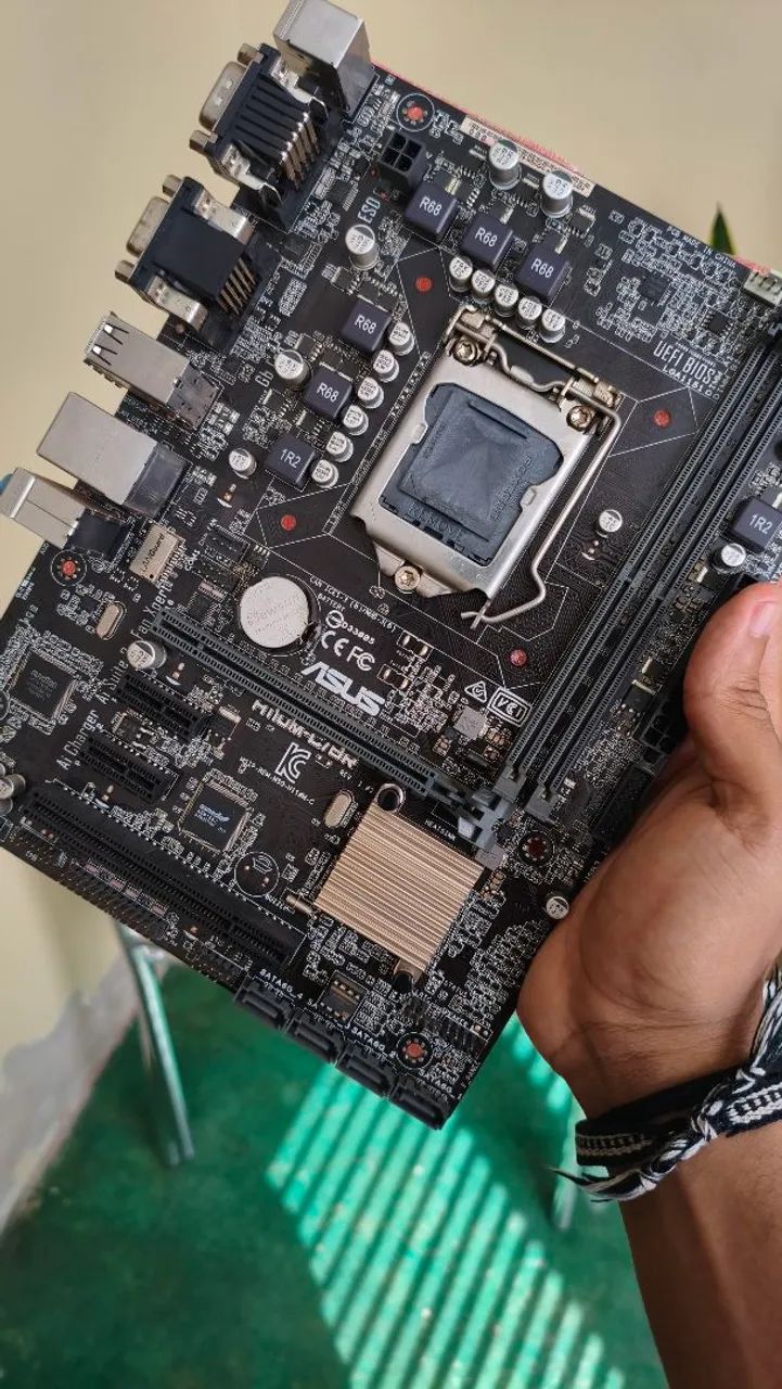 Placa mãe Asus h110m