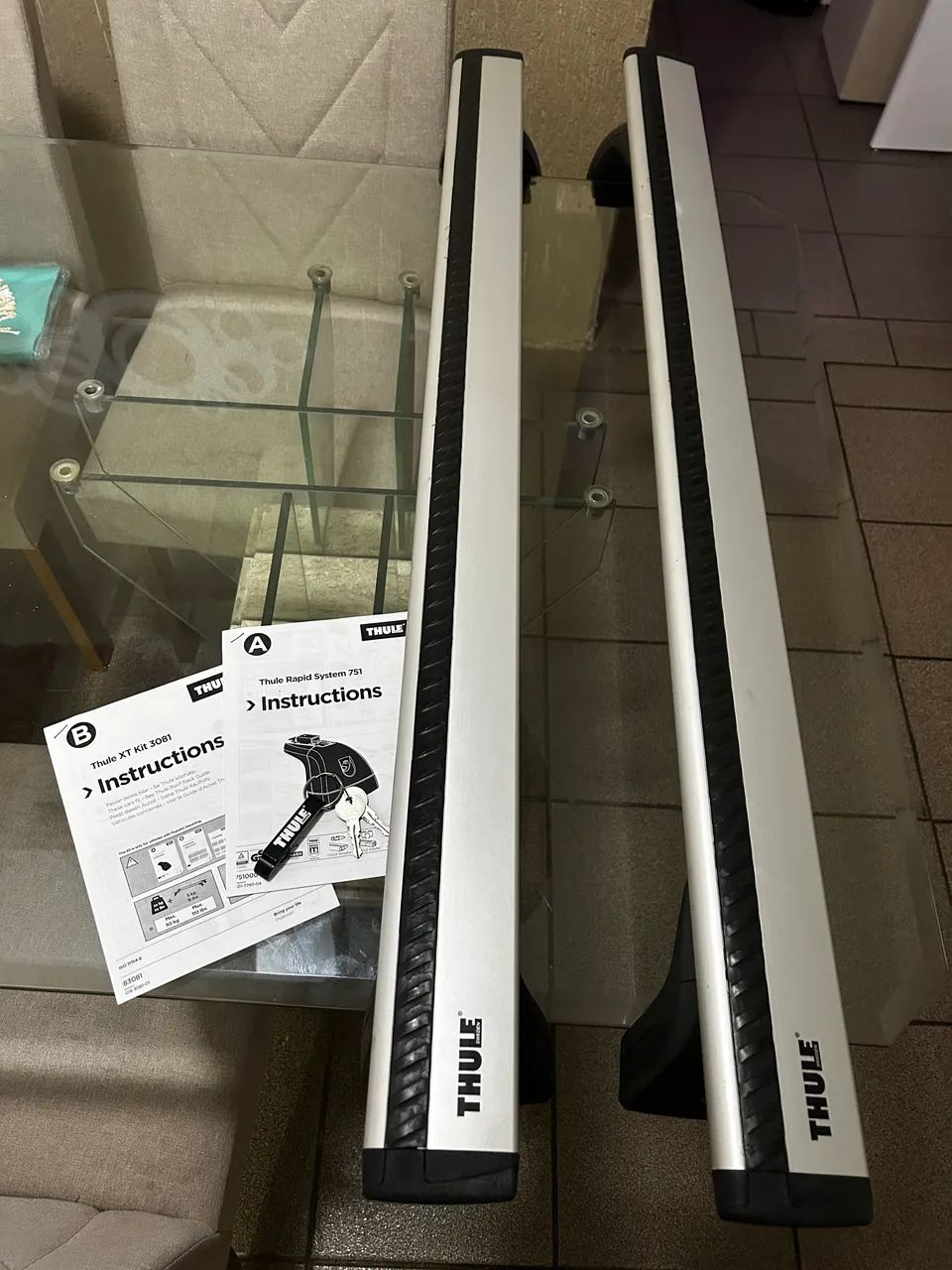 Rack Thule com barras aerodinâmicas  - Foto 2