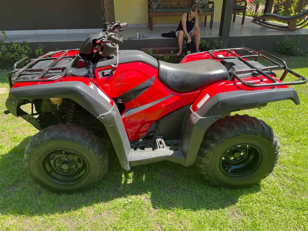 Quadriciclo Honda Fourtrax 4x4 - Foto 5