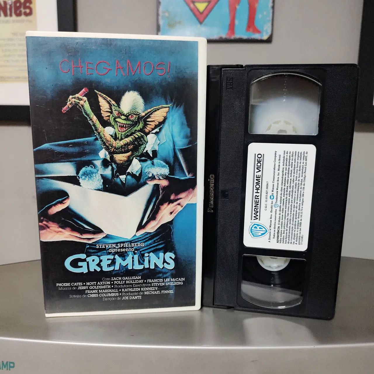 Fita VHS Gremlins - Dublado (Leia o anúncio) - DVD, Blu-Ray e