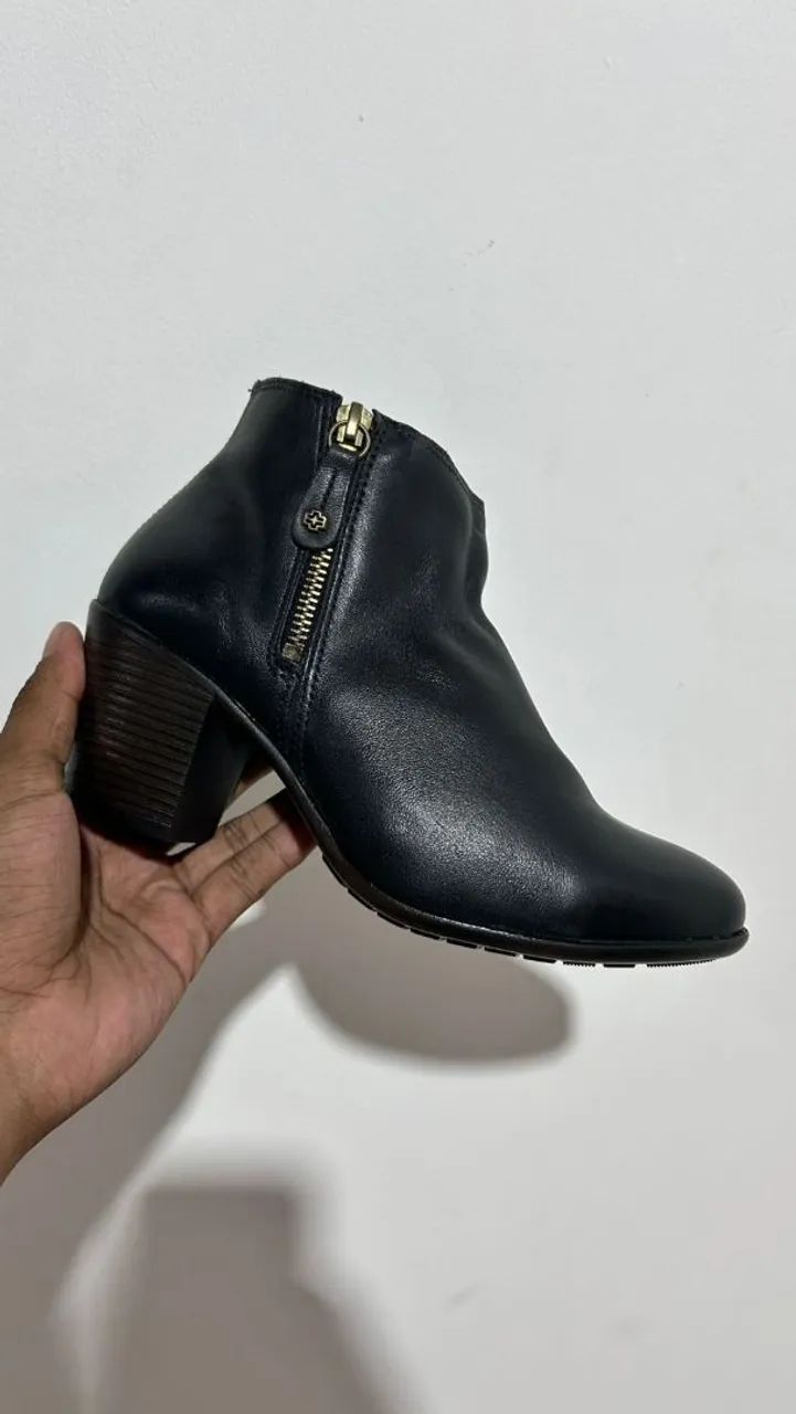 Vendo bota de couro nova - marca Perlatto - Foto 4