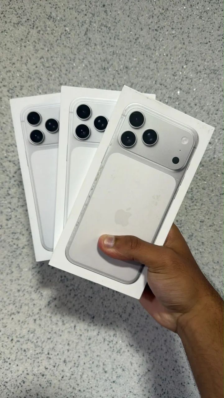 IPHONE 17 PRO MAX SILVER 256g lacrado