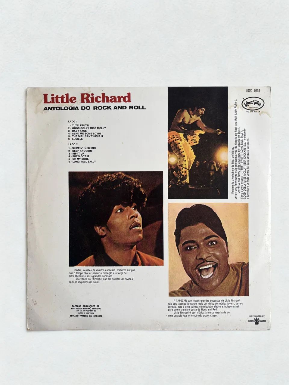 Lp Little Richard - Antologia do Rock and Roll - Foto 3
