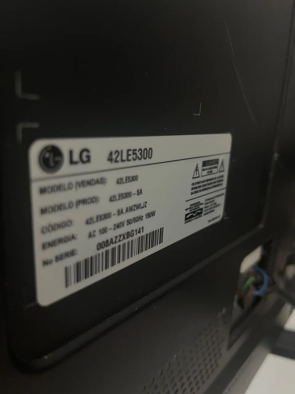 Tv LG 42 não é smart - Foto 3