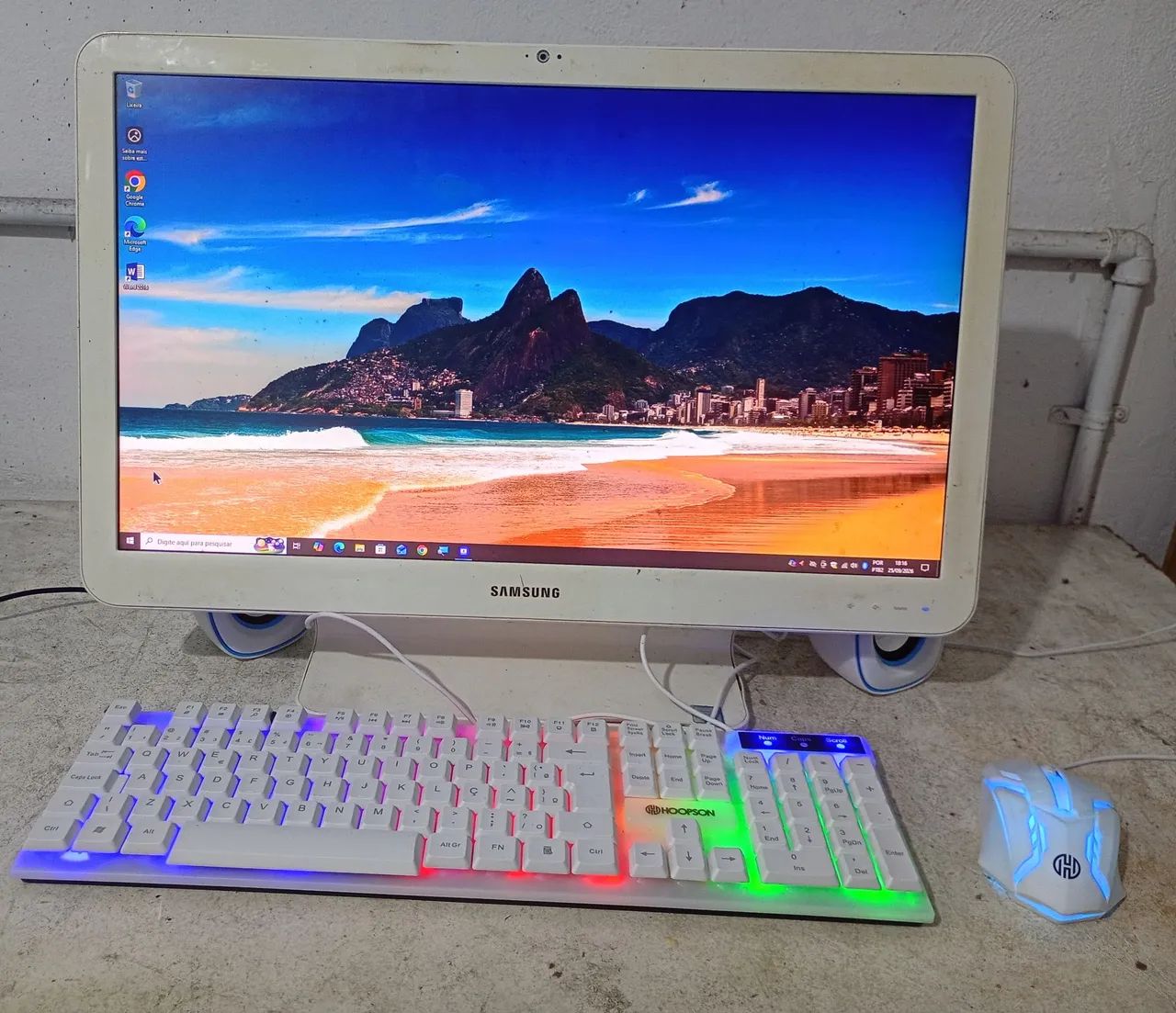 Computador Samsung core i3 8GB SSD All In One 22 polegadas top  - Foto 2