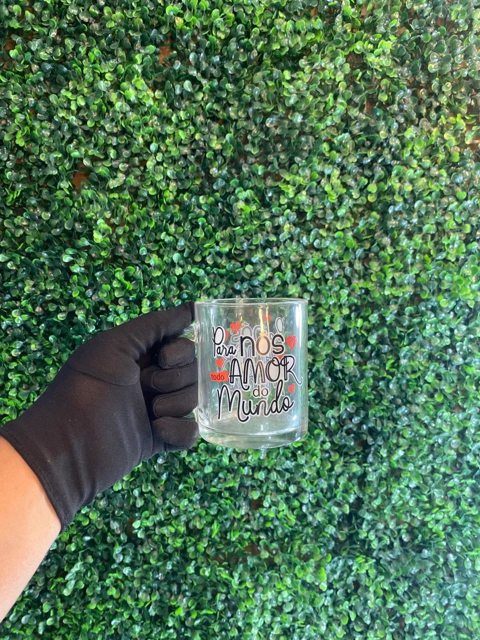 Caneca Personalizada De Vidro 320 ml 