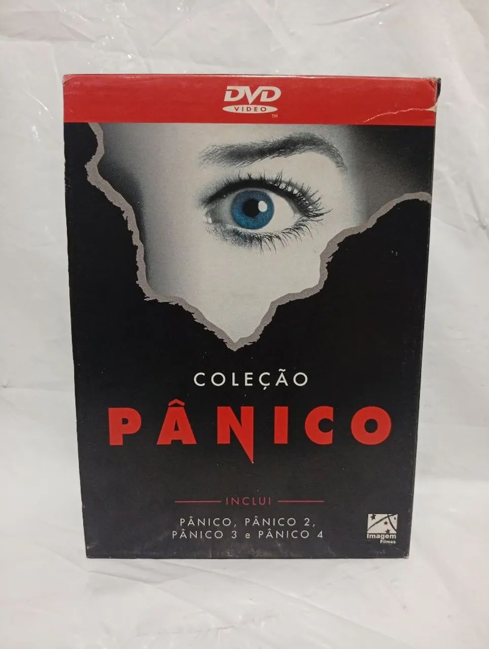 Dvd box quadrilogia pânico 4 discos luva