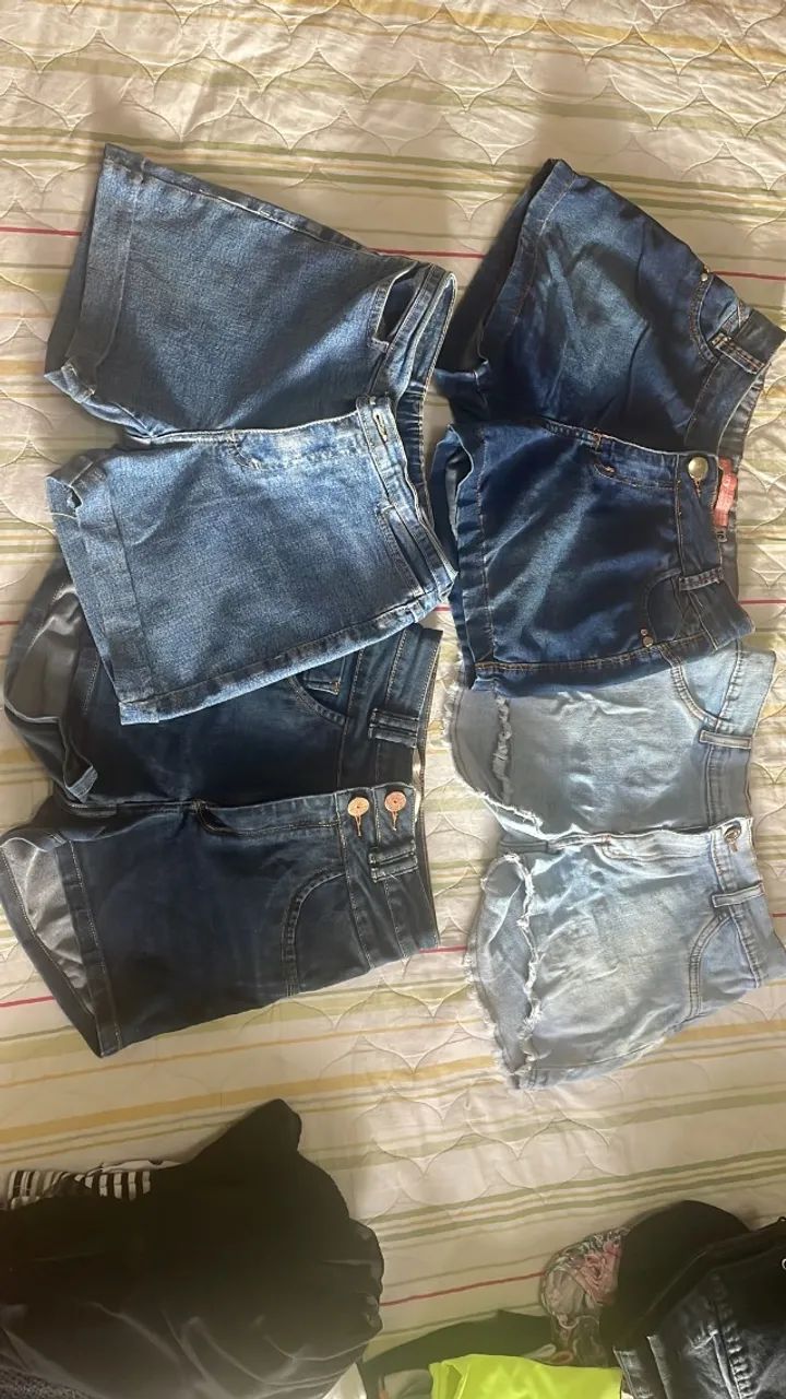 Shorts tamanho P - Foto 2