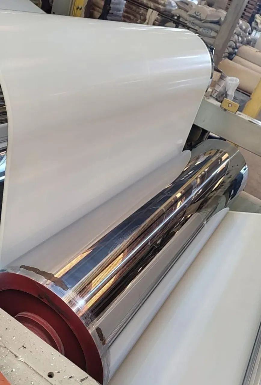 Manta PVC 900 micras Branca p/ Lagos Ornamentais, Praia Artificial, Tanques 5 x 2,70 - Foto 4