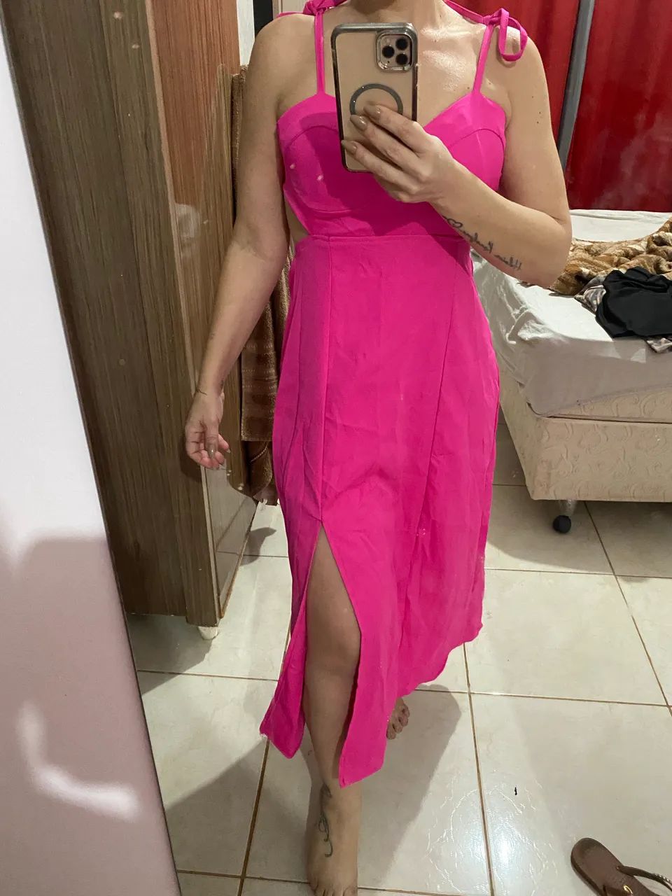Vendo vestido 40/42 novo perfeito  - Foto 2