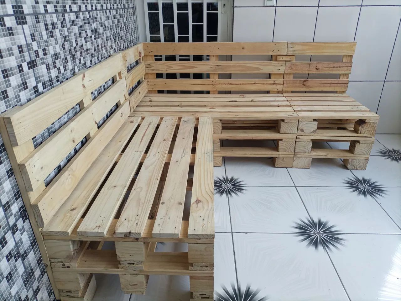 Sofá de pallet  - Foto 4