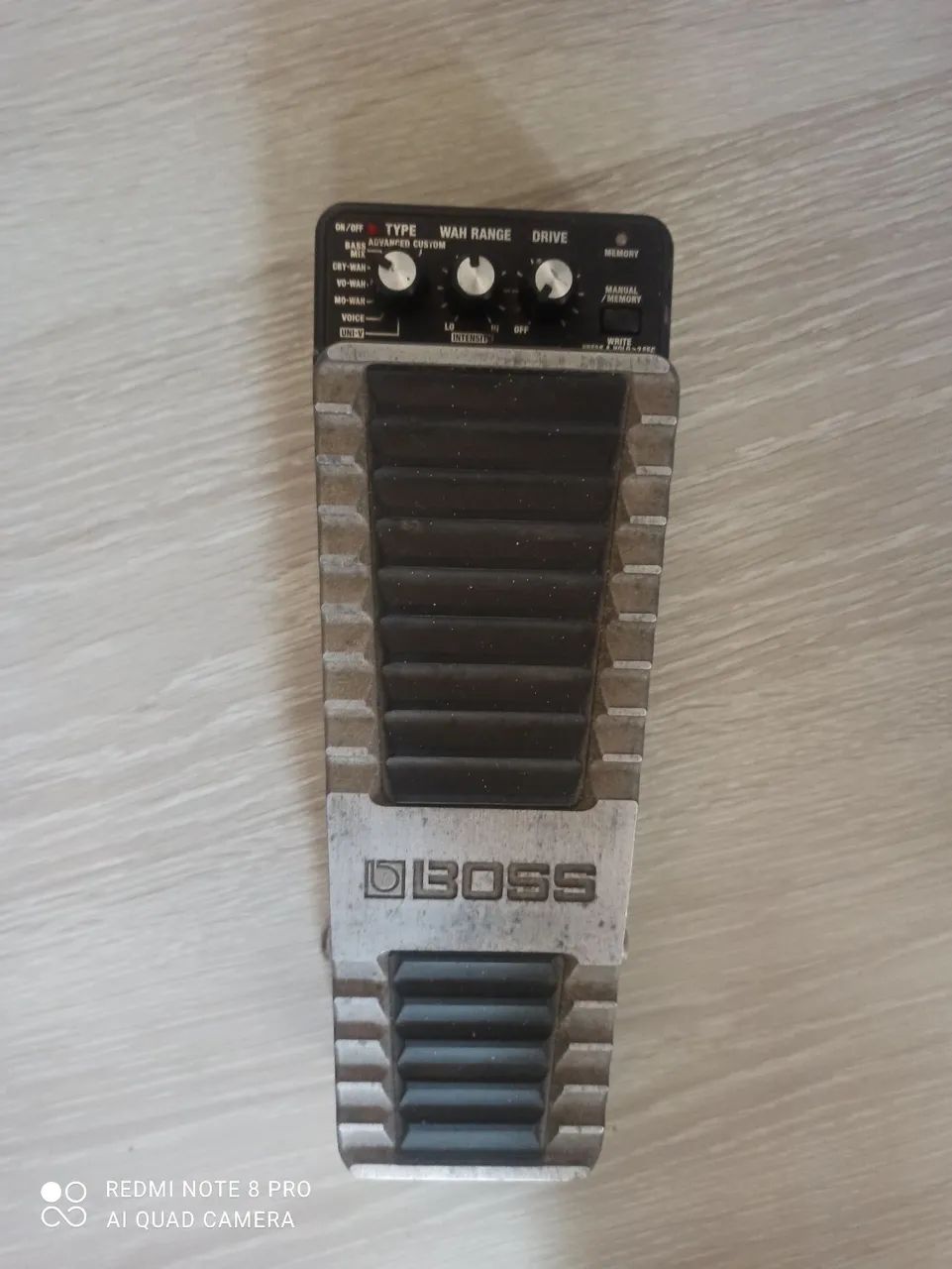 Pedal wah whah boss