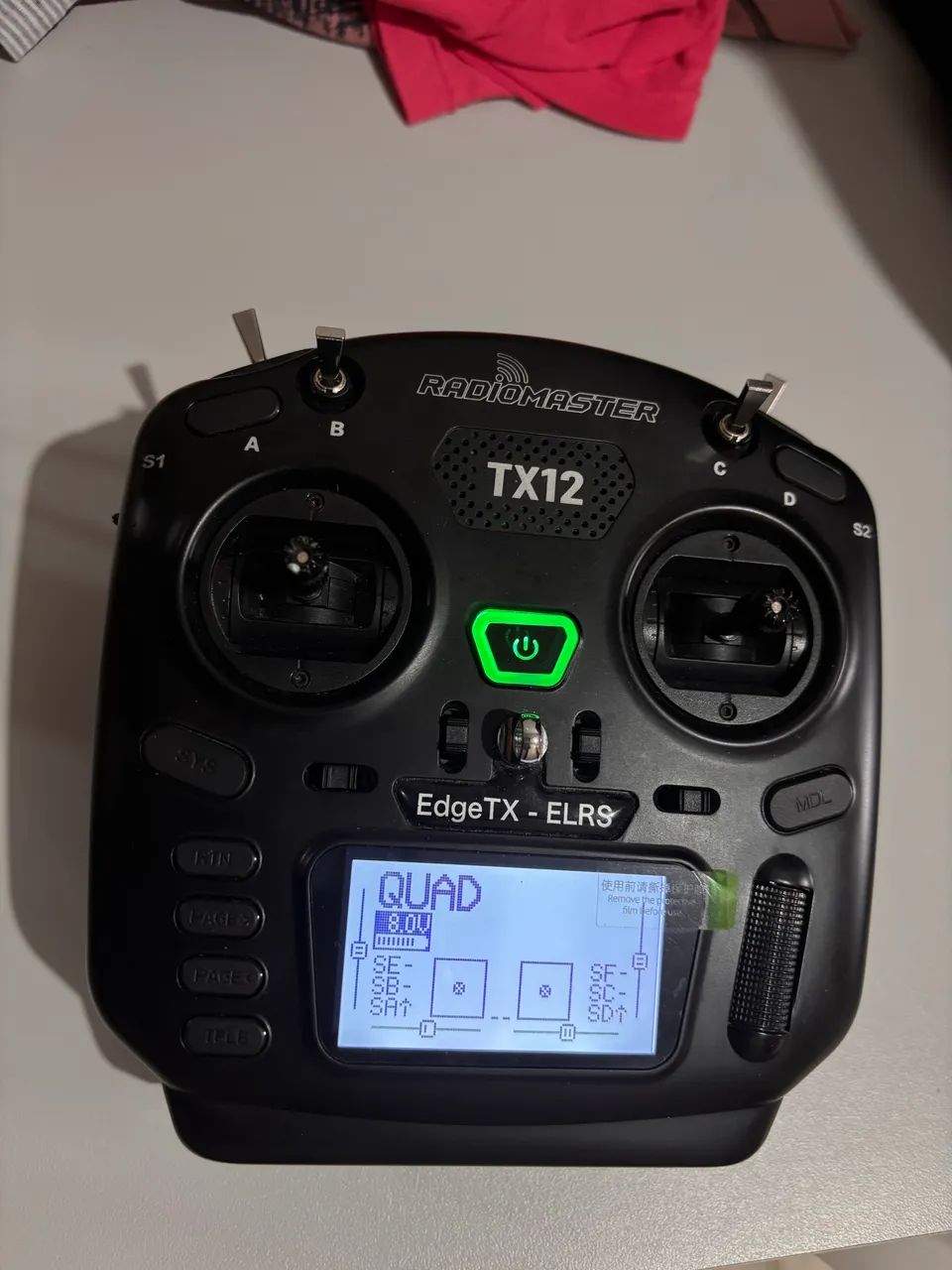     RadioMaster TX12 MKII ELRS 2.4GHz Excelente Estado