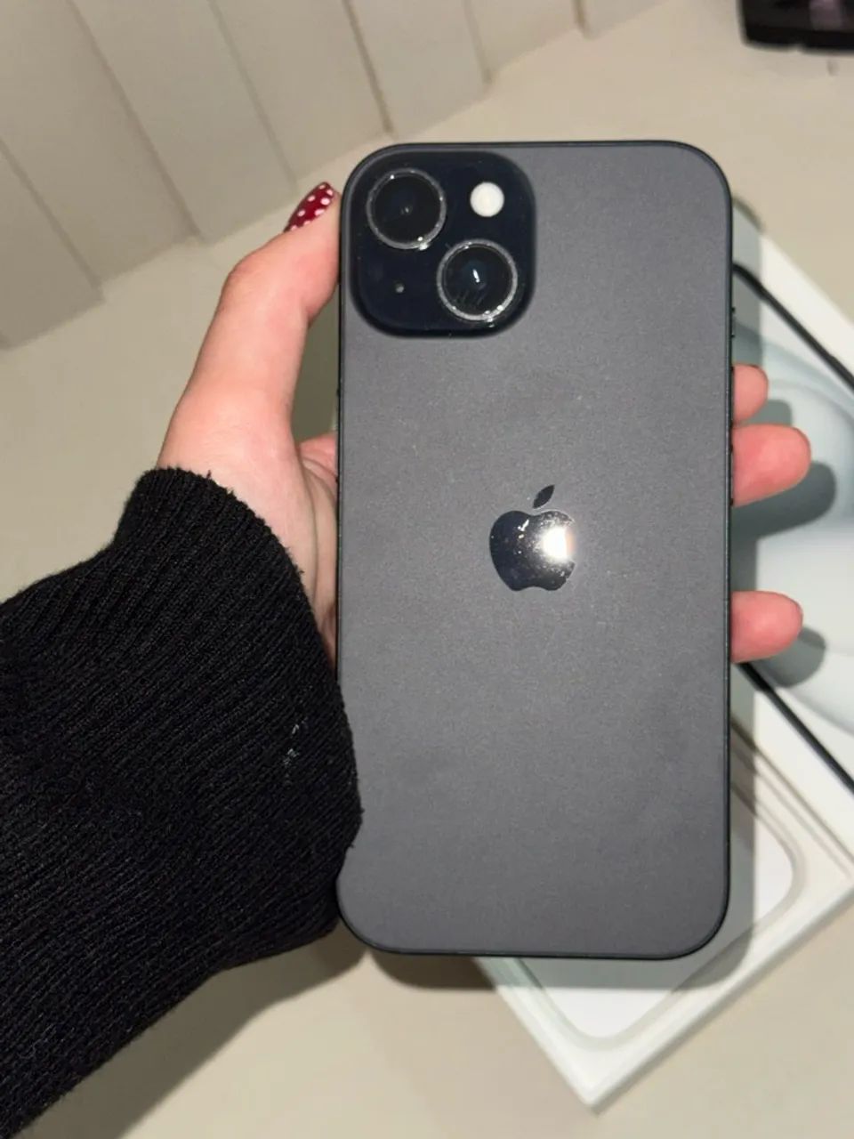 iphone 15 preto 128 gb usado - Foto 5