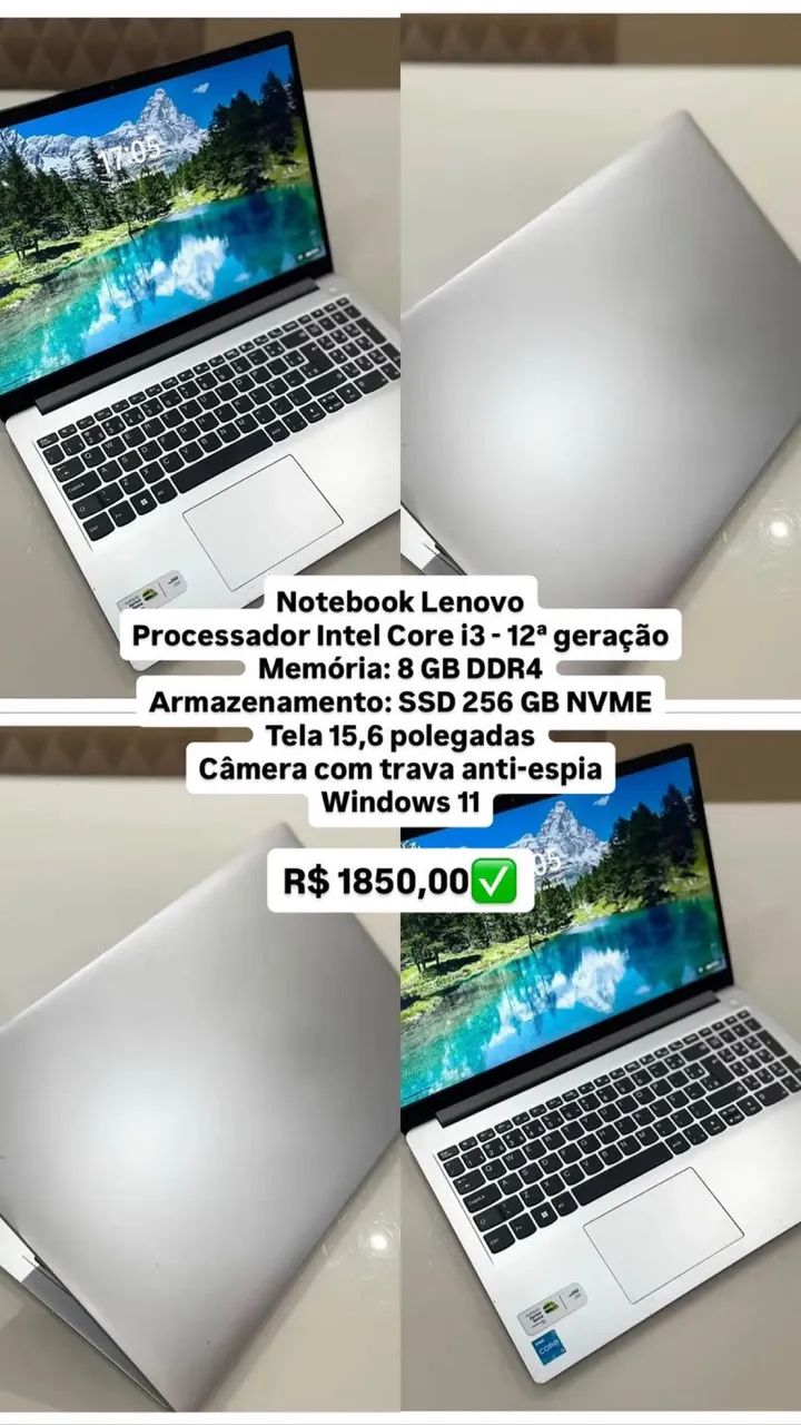 Notebook Lenovo 