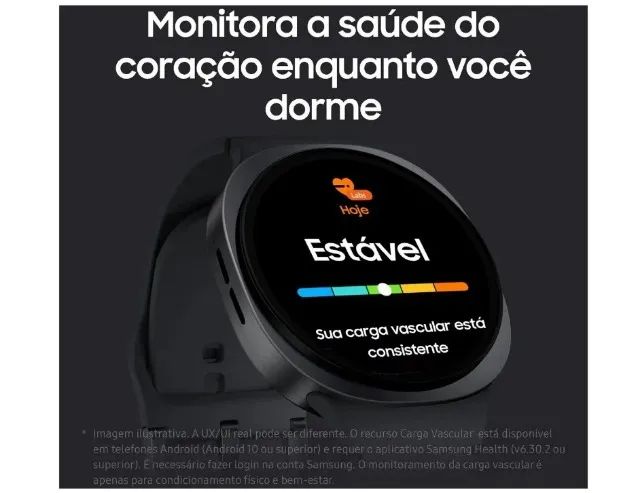 Lacrado! Galaxy Watch8 40mm Grafite - Foto 3