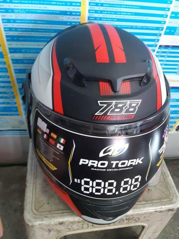 Promoção capacetes protork 788 g7