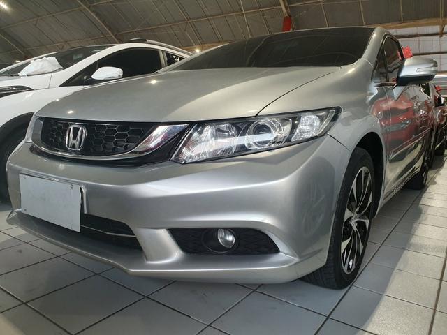 Honda civic 2015 lxr 2.0 automático extra top aceito troca - Foto 2