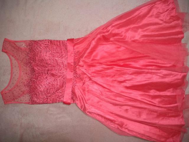 Vestido rosa maravilhoso