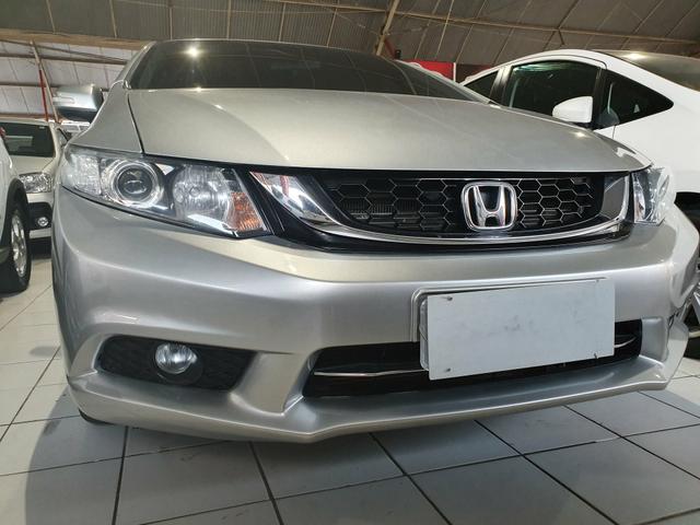 Honda civic 2015 lxr 2.0 automático extra top aceito troca - Foto 3