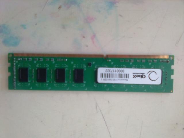 Memória DDR3 2gb p/ PC, R$ 25,00