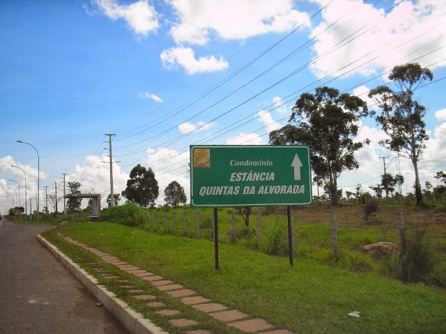 Edicula murada e com portão na quadra 4 cond. estancia quintas da alvorada - Foto 2
