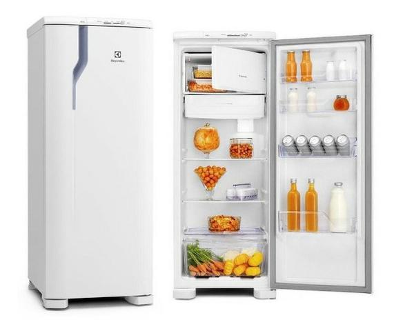 Refrigerador Electrolux Degelo Prático RE31 com Controle de Temperatura 240L- Branco