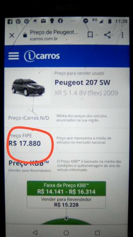 Torrando R$ 6mil 207SW 2010 - Foto 10
