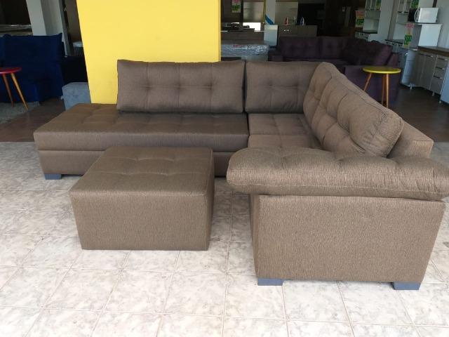Sofa de canto super luxo/ resistente/ lindissimo e preço acessivel/1699 a vista - Foto 2