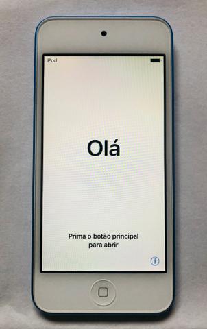 Ipod Touch 6º geração 32gb usado azul