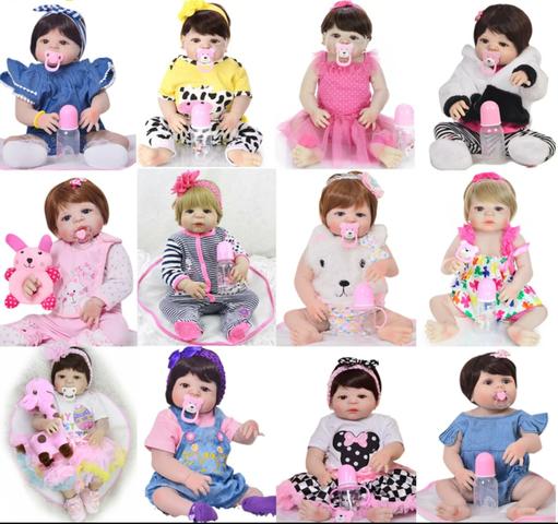 Bebê reborn em silicone boneca reborn em silicone