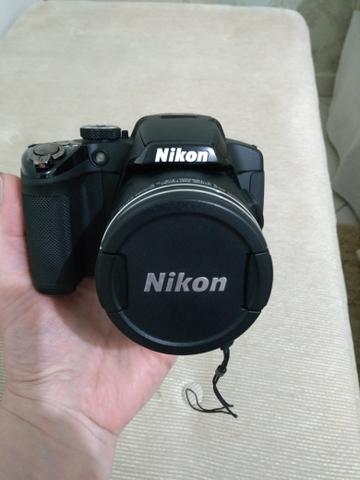 Câmera fotográfica máquina Nikon P510 estado de nova