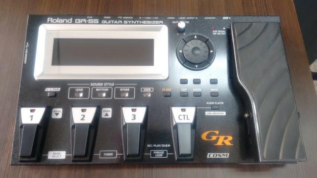 Pedaleira Roland GR-55 + Captador GK3 e cabo midi - * Imperdível - Foto 3