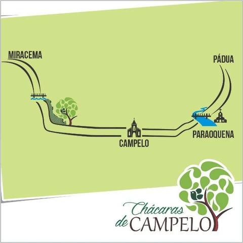 Lotes planos a partir de R$32mil, de 600m² a 2000m² em Campelo (Pádua) - Foto 4