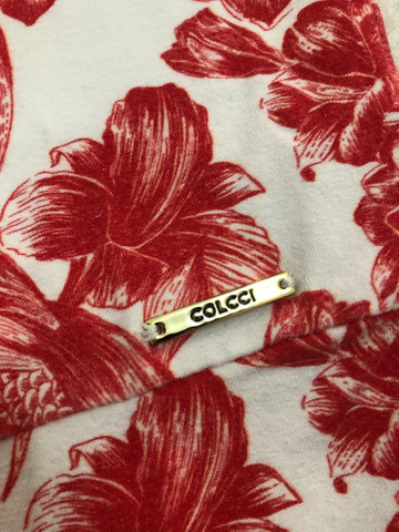 vestido colcci florido