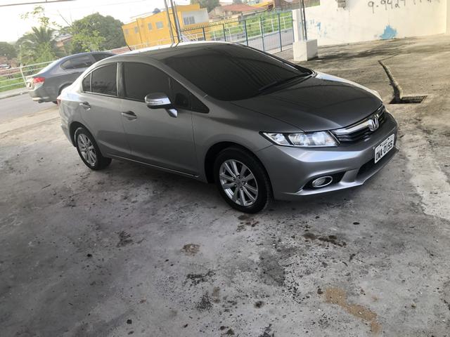 Honda civic LXR 2.0 2014/2014 Aut com Multimídia + IPVA 2020 Quitado - Foto 4
