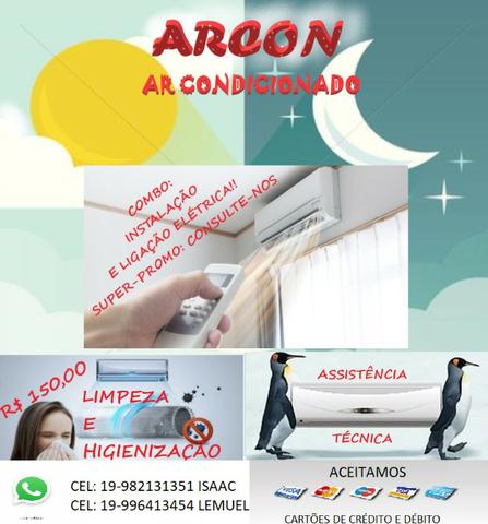 Serviços em ar condicionado