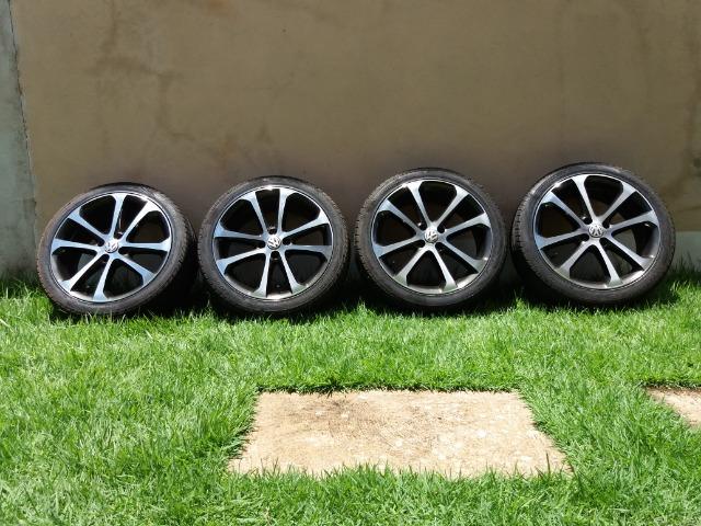 Vendo rodas e pneus aro 17" - Foto 3