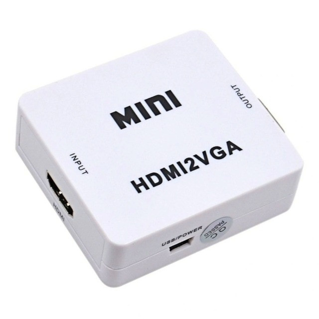 Conversor Hdmi Para Vga 1080p Full Hd Adaptador Hdmi2vga - 25 - Foto 3