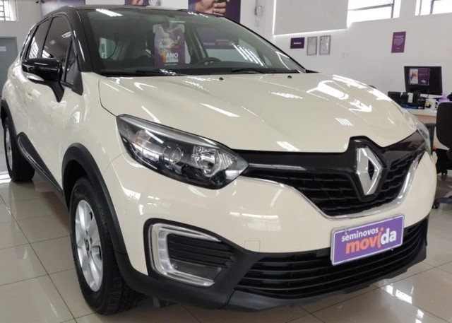 Captur Life 1.6 16V Flex 5p Aut.(PCD) 2019/2019 Marfim + Teto Preto - Foto 4
