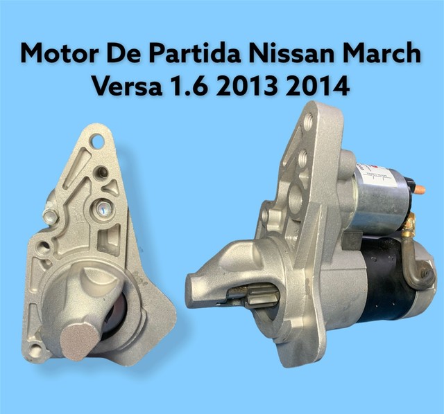 Motor De Partida Arranque Nissan March Versa 1.6 2013 2014