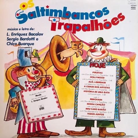 Disco LP Vinil Os Saltimbancos Trapalhões - Foto 2